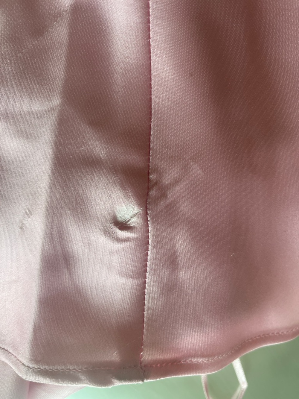 Anthropologie The FLEUR Strapless Satin Maxi Dress - Minor Flaws - Picture 7 of 7